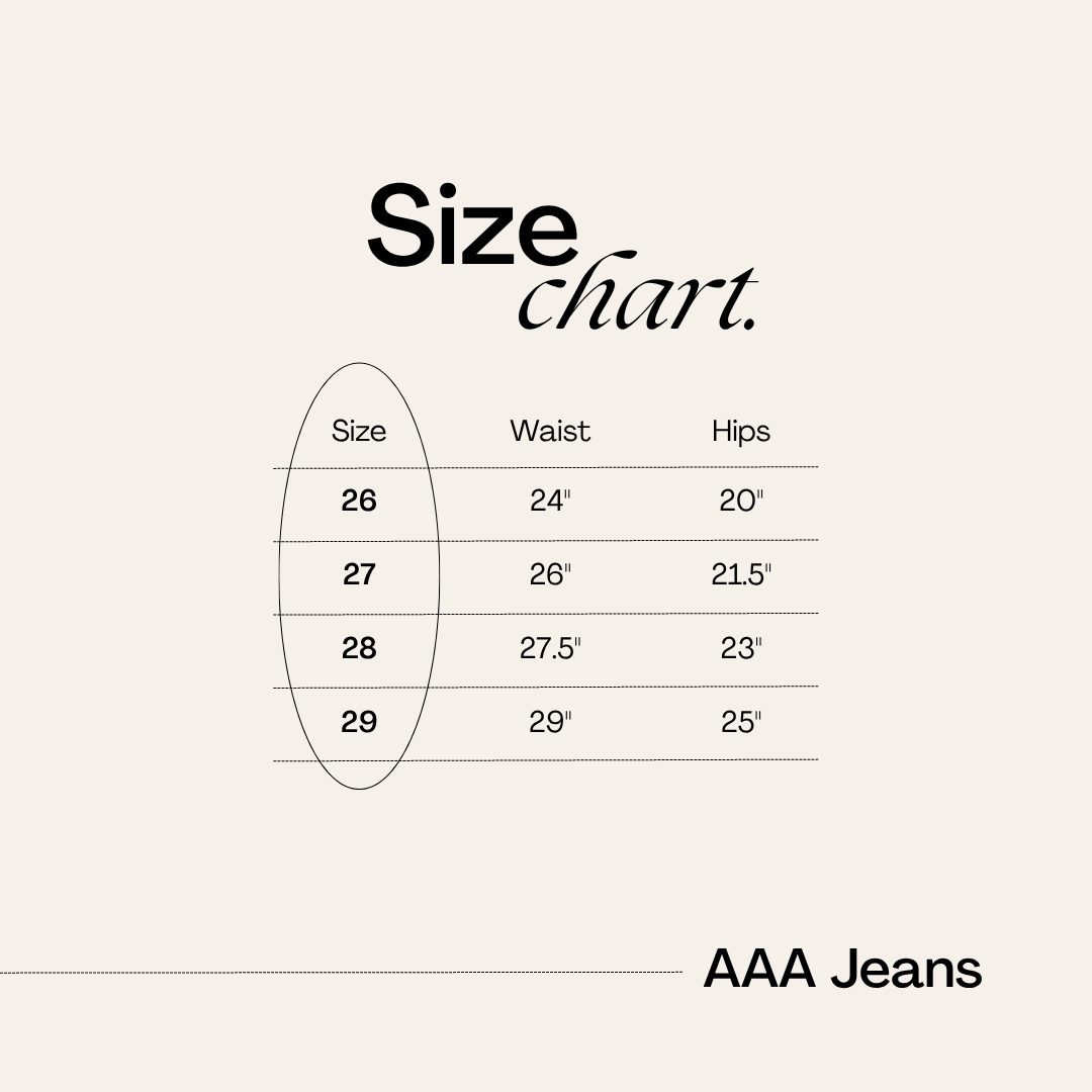 AAA Jeans - Black