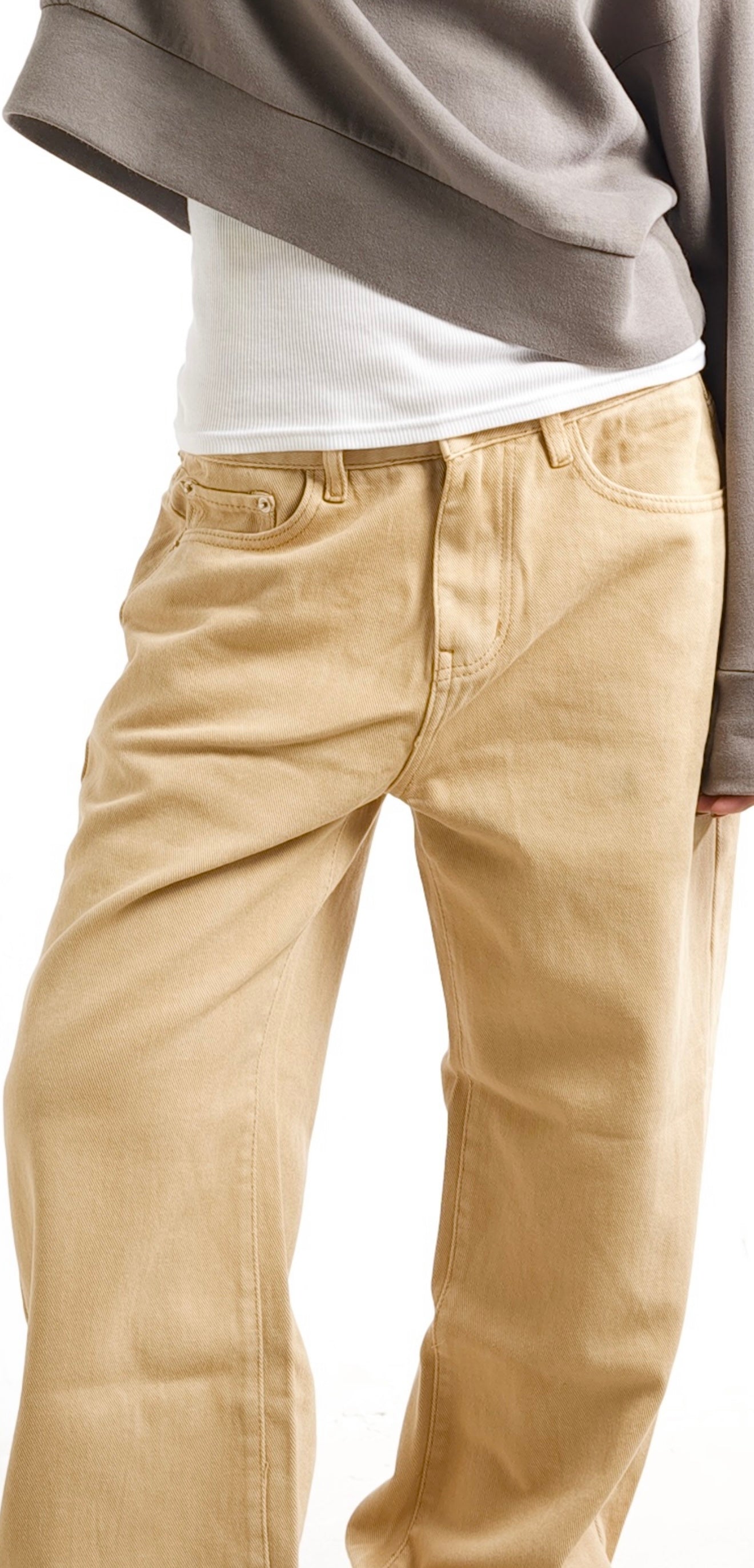 Lowrise8 Basic Jeans - Mocha