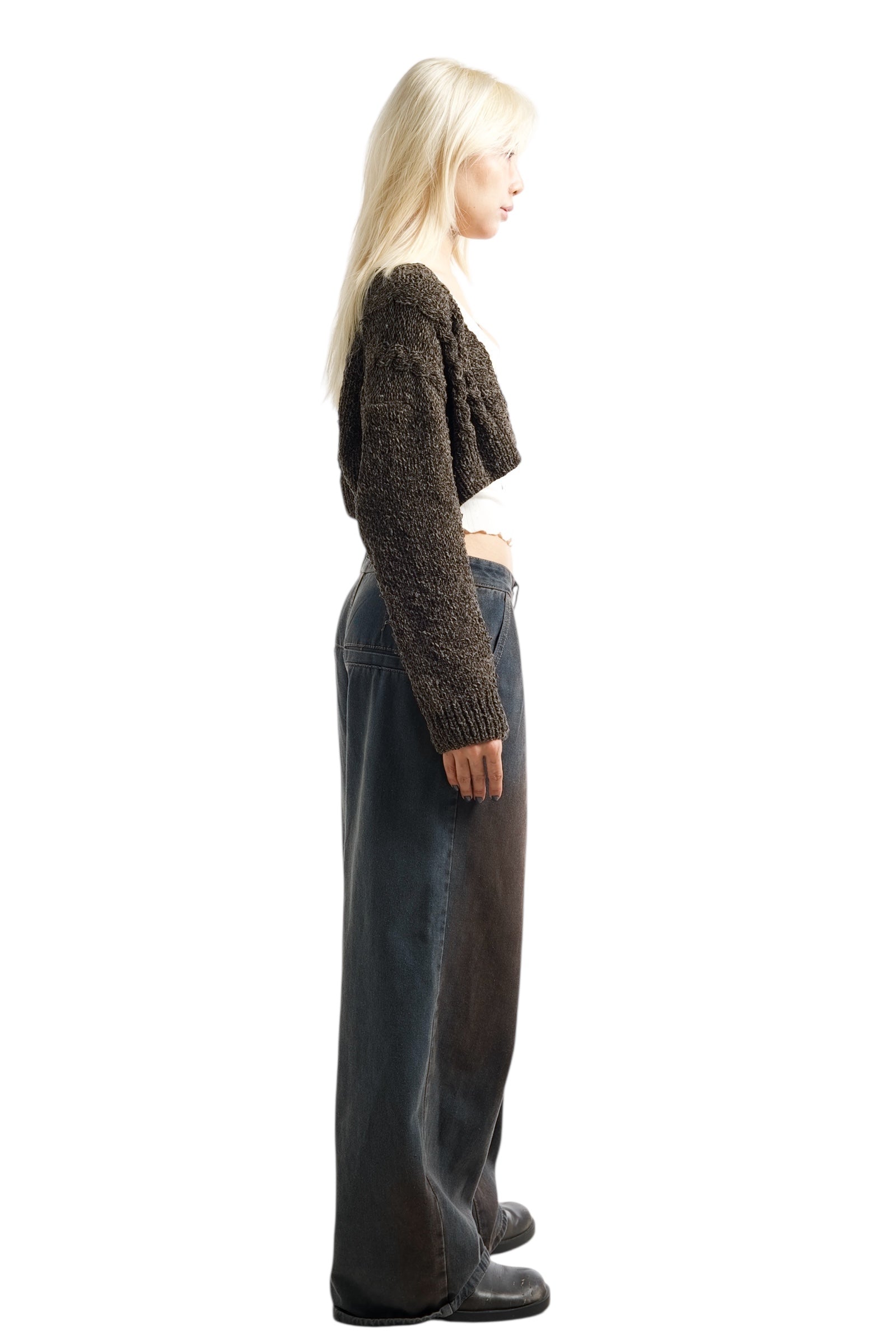 Lowrise7 Retro Jeans - Dark Gray